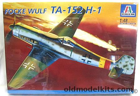 Italeri 1/48 Focke Wulf TA-152 H-1, 861 plastic model kit